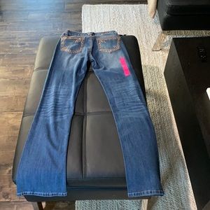Wrangler rock studded rhinestone jeans 26x32 R47